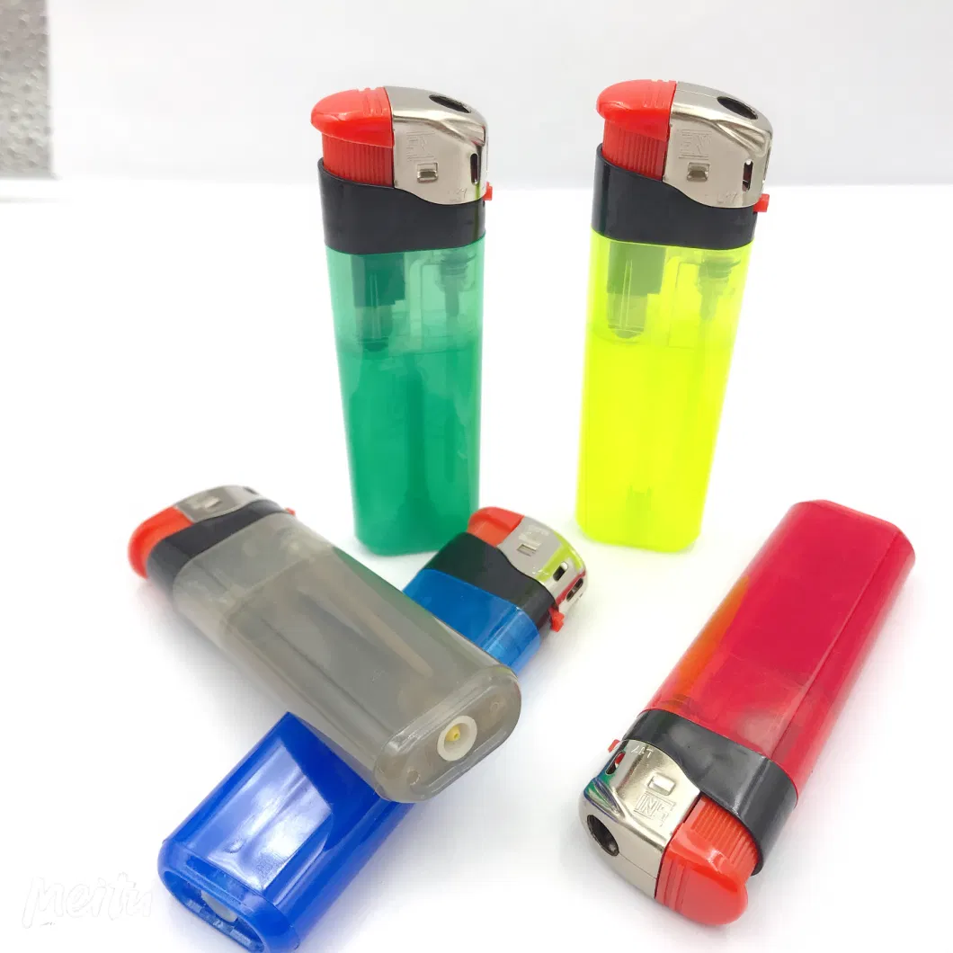 Custom Logo Refillable Electric Cigratte Smoking Flameless Charging Kitchen Lighter